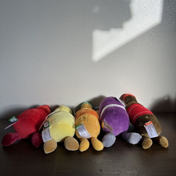 GIGGLE SCAPE Lot Of 5 Food Plush Soda Ketchup Vanilla Grape Soda Cola- BRAND NEW - Picture 7 of 7